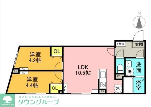 G.T.A. 中野坂上の物件間取画像